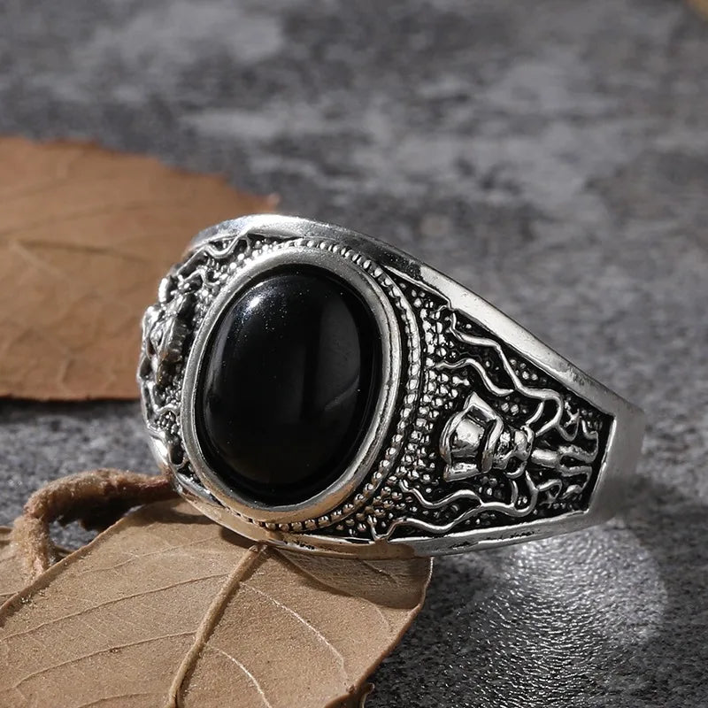 Bague Anneau Tête de Mort Pirate