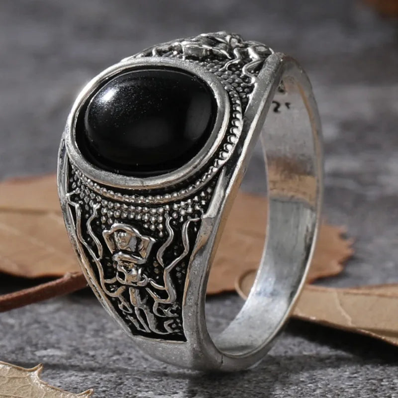 Bague Anneau Tête de Mort Pirate