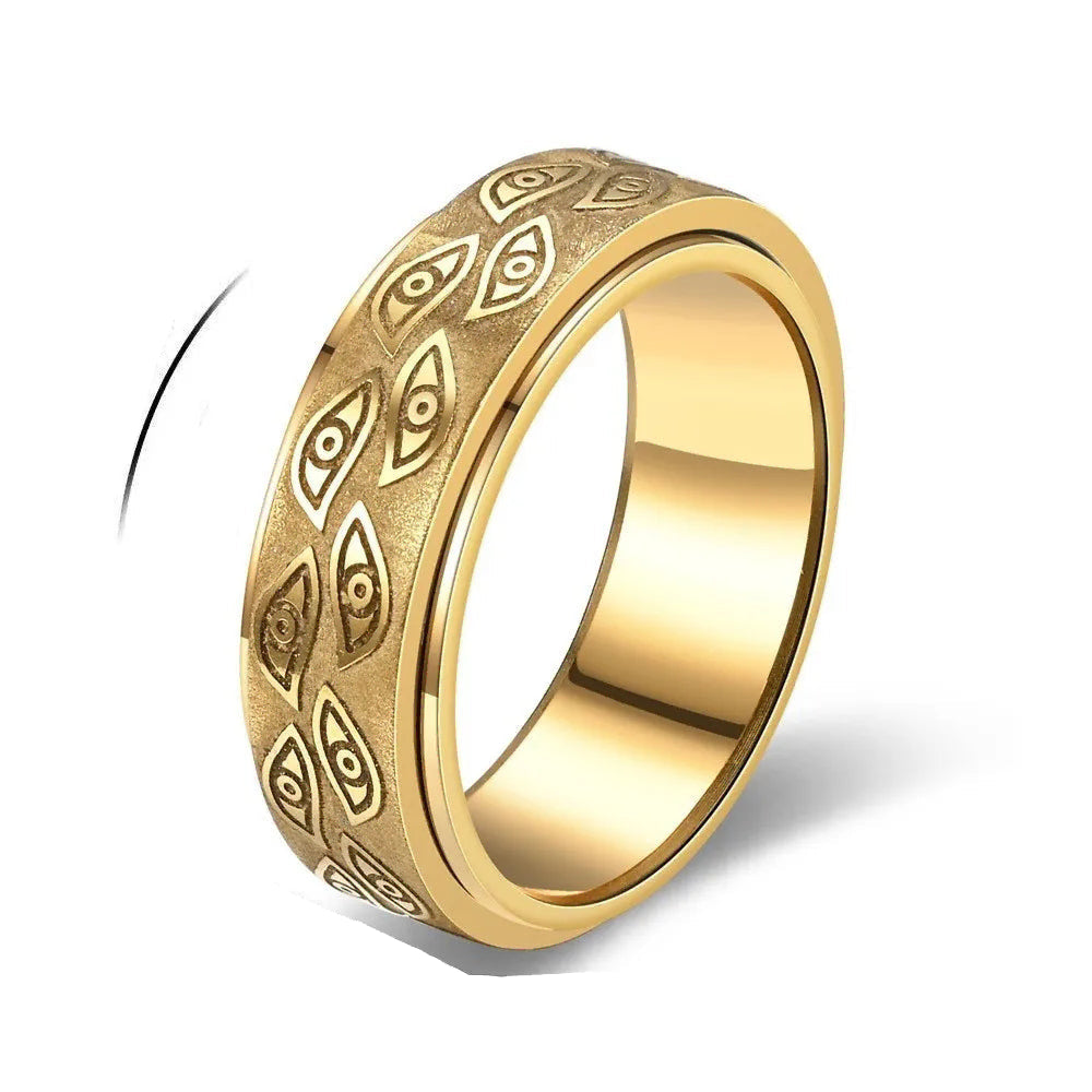 Rotating Eye Anti-Stress Ring 