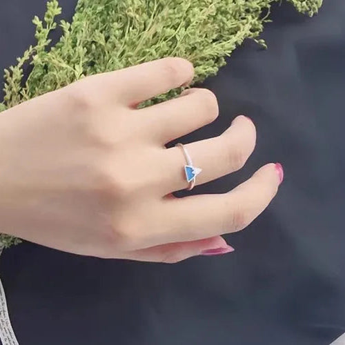 Bague avec Triangle Iceberg