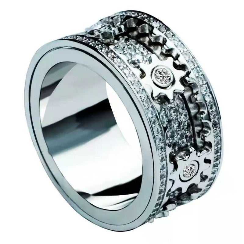 Rotating Ring "The Gears of Time" Anti-Stress 