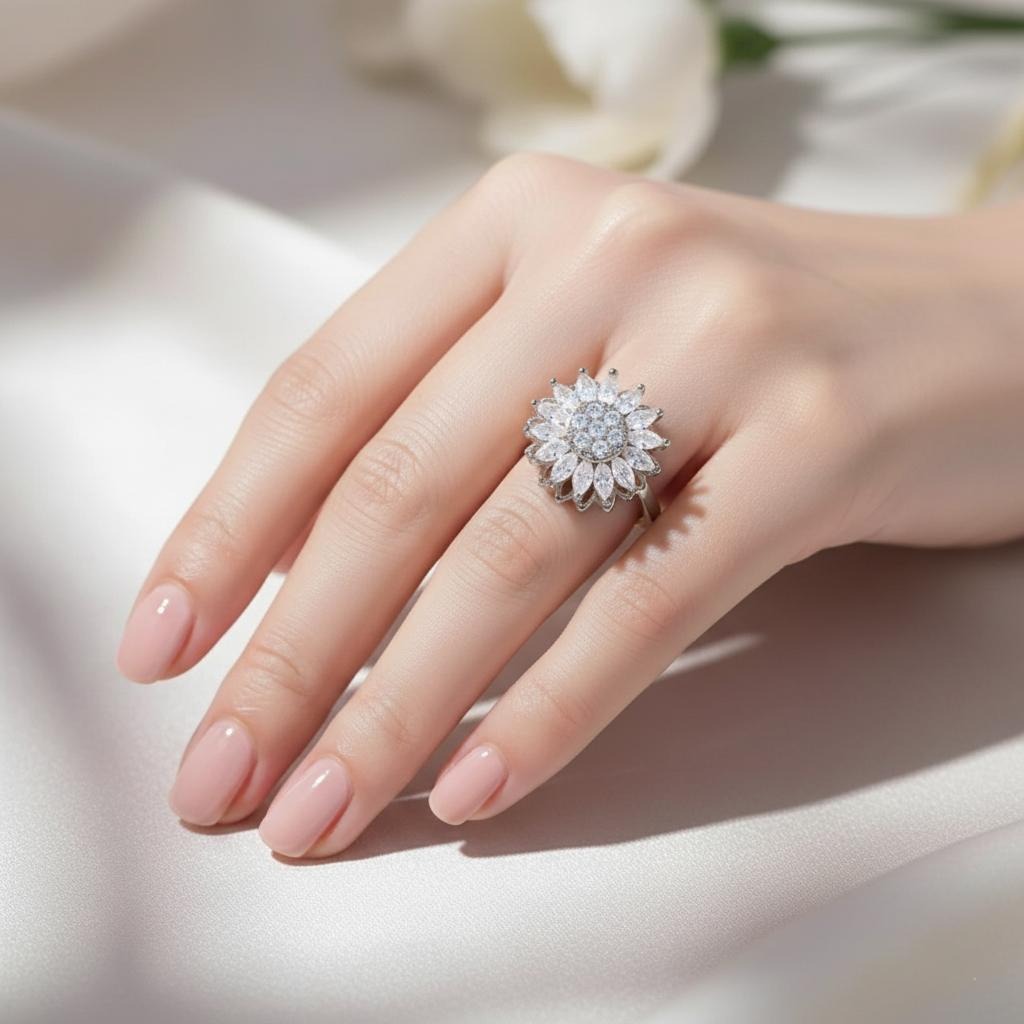 Sunflower Anti-Stress Ring 