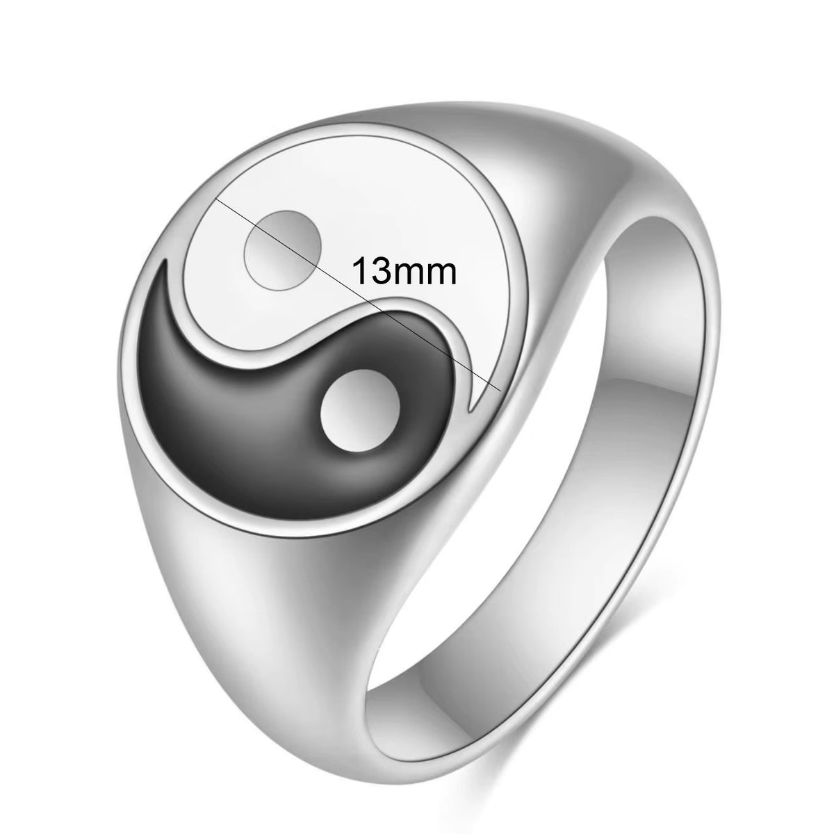 Yin Yang Ring for Men and Women 