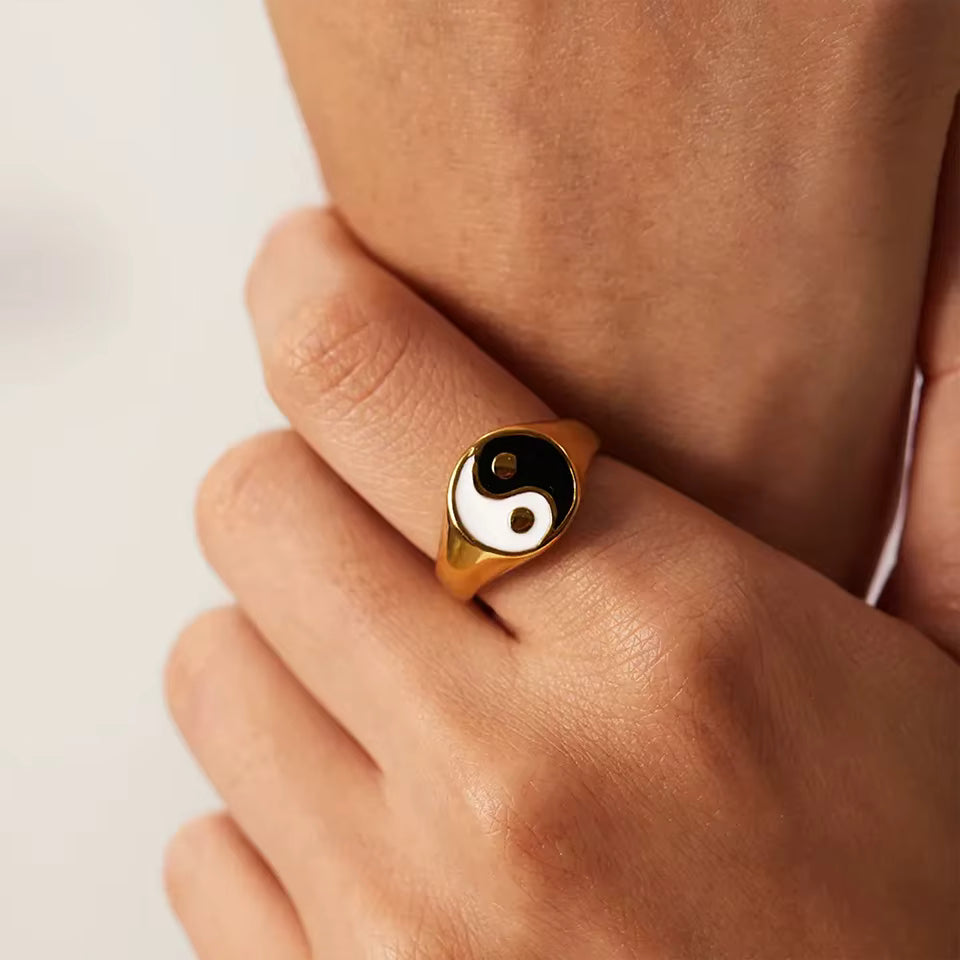 Yin Yang Ring for Men and Women 