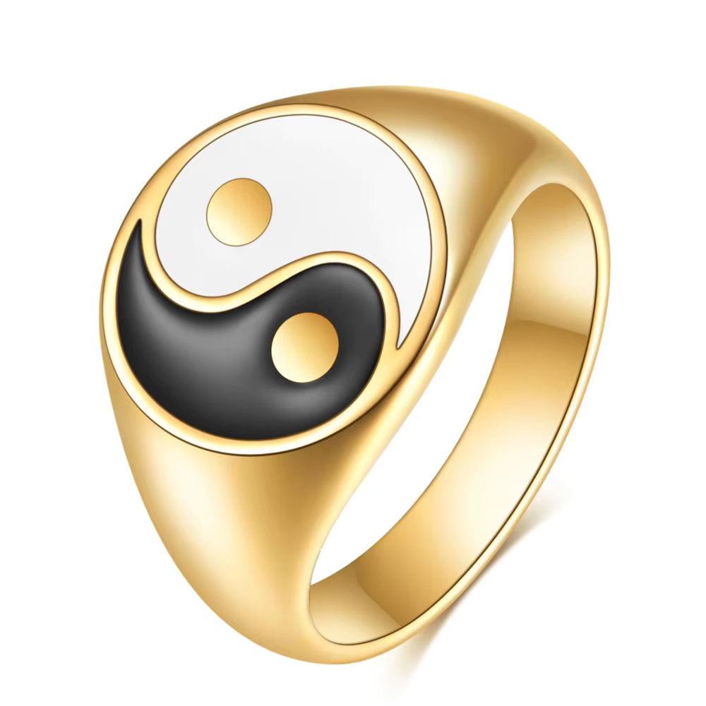 Yin Yang Ring for Men and Women 