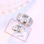 Bagues pour Couples Anneau Fleur femme