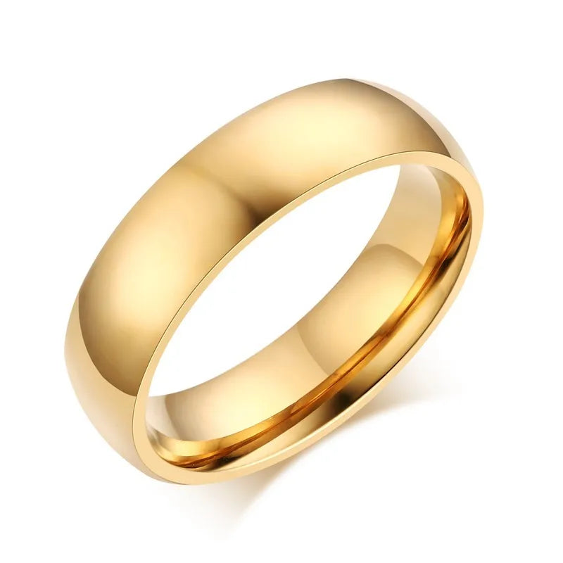 Çiftler için Kalp Yüzük Romantik ve altın zirkon erkek