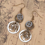 Steampunk kõrvarõngad 