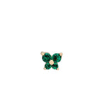 Boucles d'Oreilles Clou Pierre de Naissance