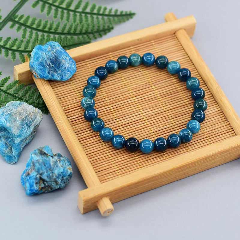 Blue Apatite Bracelet 