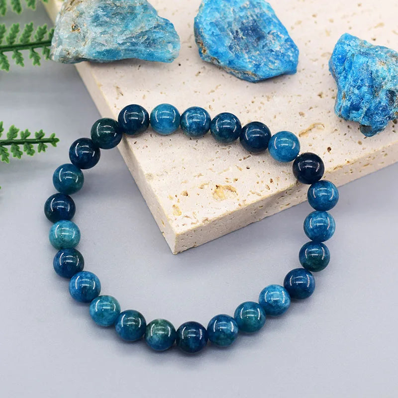 Blue Apatite Bracelet 
