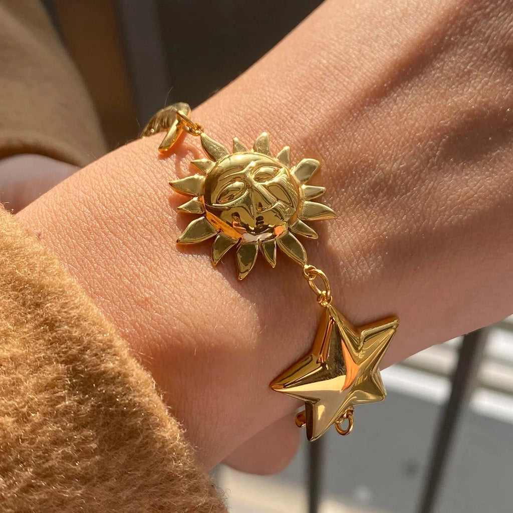 Bracelet Astres et Soleil1