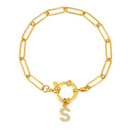 Personalized bracelet with initial s