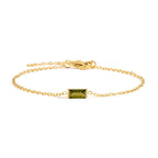 Bracelet avec Pierre de Naissance Colorée