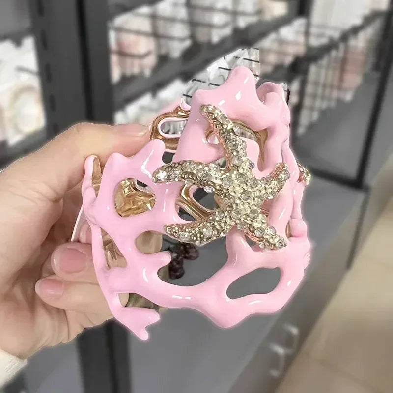 Pembe Mercan ve Deniz Yıldızı Bileklik