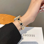 Гривна за смяна за Apple Watch - дизайн детелина злато