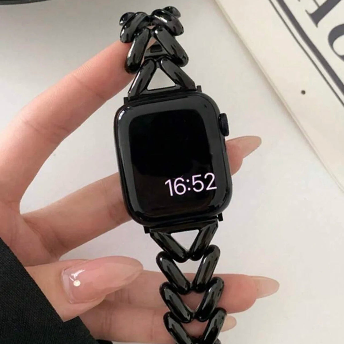 Zamjenski remen za Apple Watch od crnog čelika