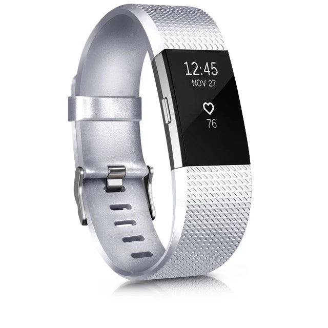 Apyrankė Fitbit Charge 2 sidabrinė