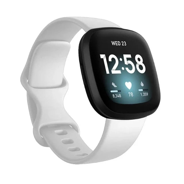 Apyrankė Fitbit Versa 3 laikrodžiui, balta
