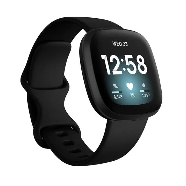 Apyrankė Fitbit Versa 3 laikrodžiui, juoda