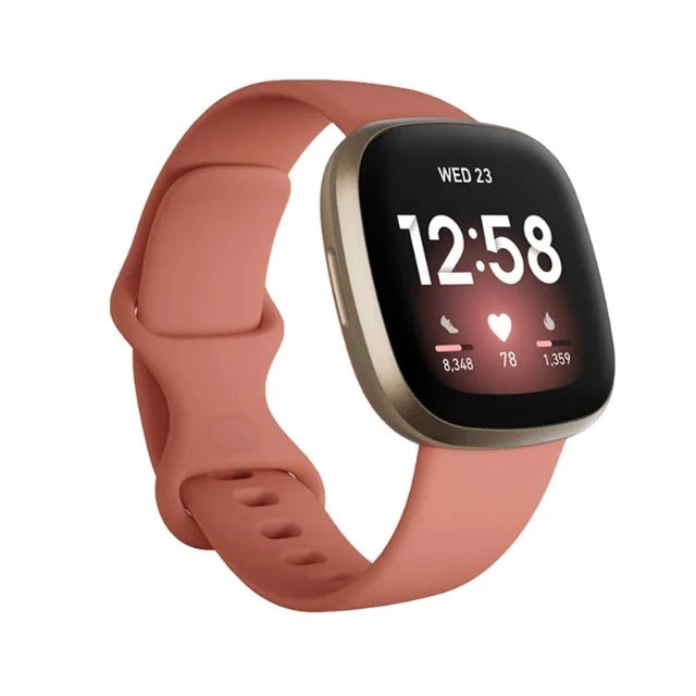 Apyrankė Fitbit Versa 3 laikrodžiui, oranžinė