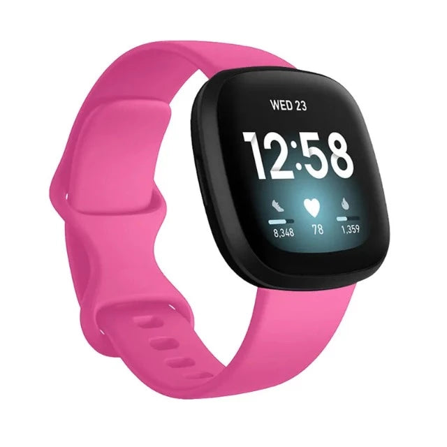 Apyrankė Fitbit Versa 3 laikrodžiui, raudona