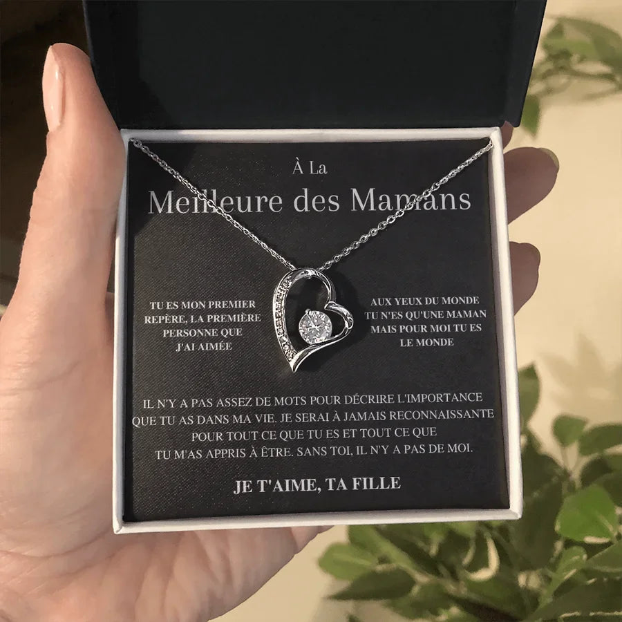 Gift box with Best Mom Necklace 