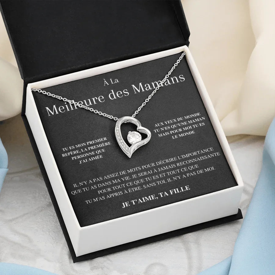 Gift box with Best Mom Necklace 