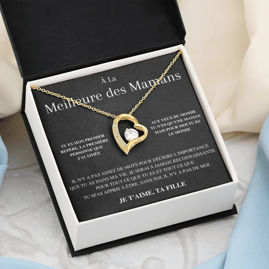 Gift box with Best Mom Necklace 