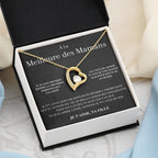 Gift box with Best Mom Necklace 