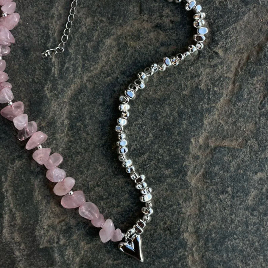Collier avec Pendentif Coeur B