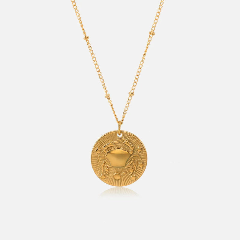 Collier avec Pendentif Constellation Signe du Zodiaque