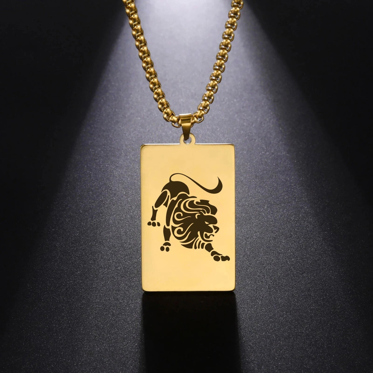 Collier avec Pendentif Elégant Signe du Zodiaque Astrologique