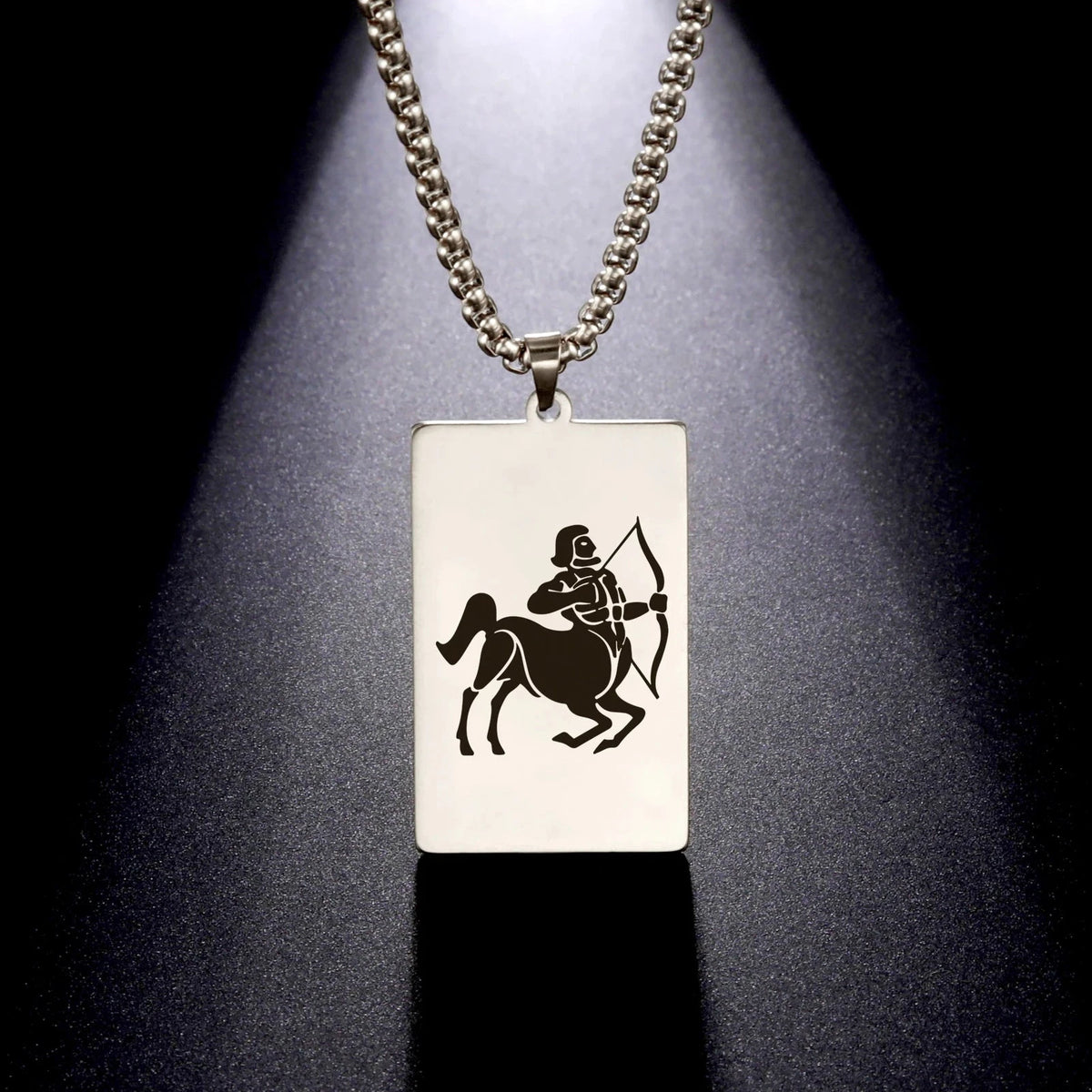 Collier avec Pendentif Elégant Signe du Zodiaque Astrologique