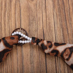 Collier Ras de Cou avec Pendentif Léopard