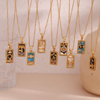 Necklace with Tarot Pendant 