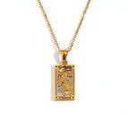 Necklace with Tarot Pendant 