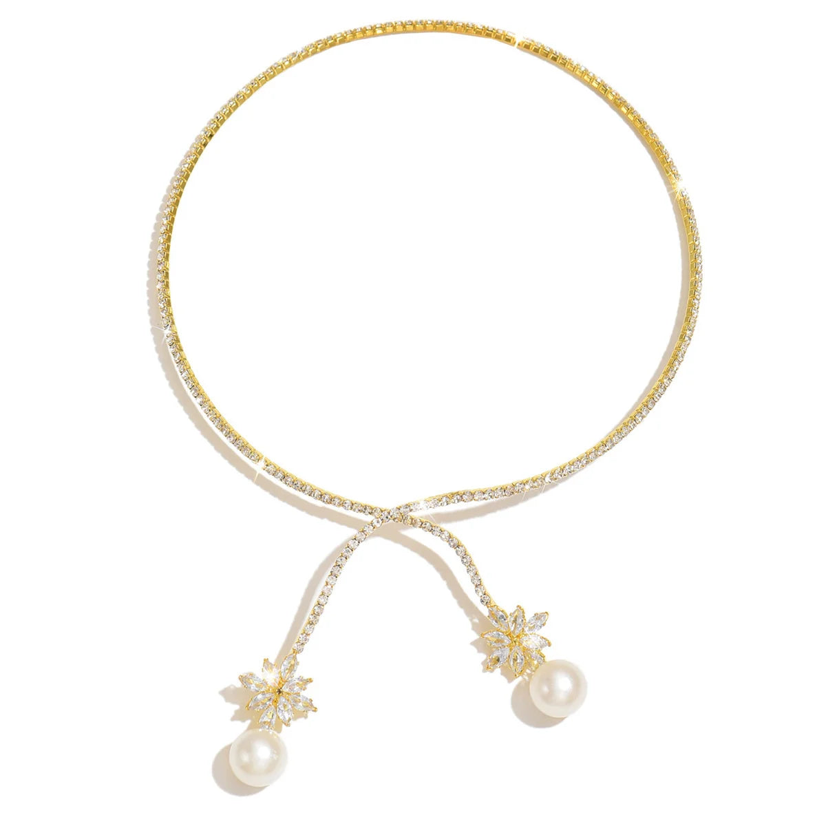Elegantne särav pärlitega kaelakee 