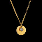 Collier Pendentif avec Pierre de Naissance