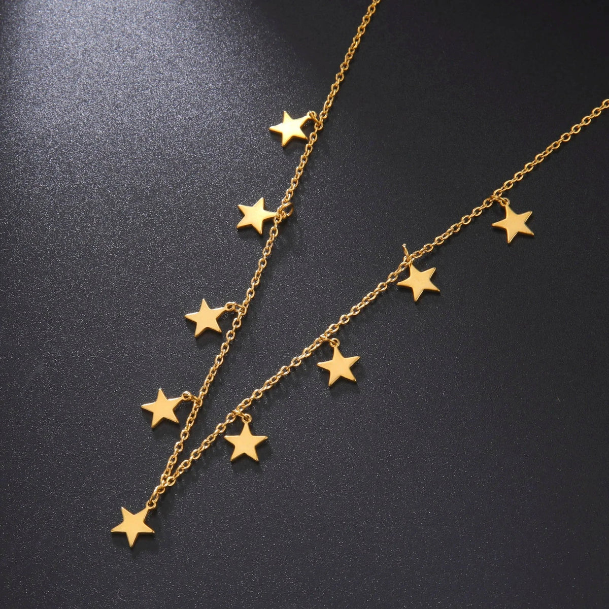Collier Pendentif Etoile Astrologie or