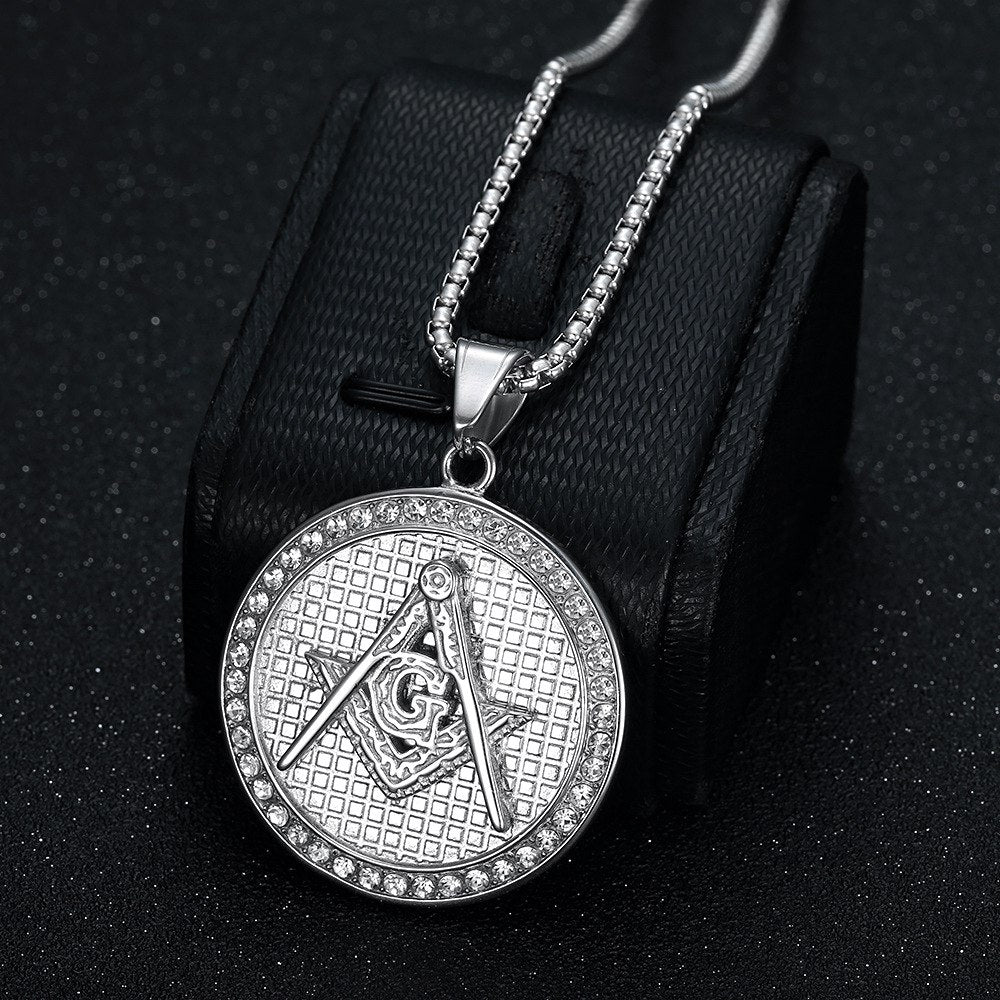 Masonic Pendant Necklace 