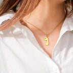 Colliers pour Couples Pendentif Note de Musique or