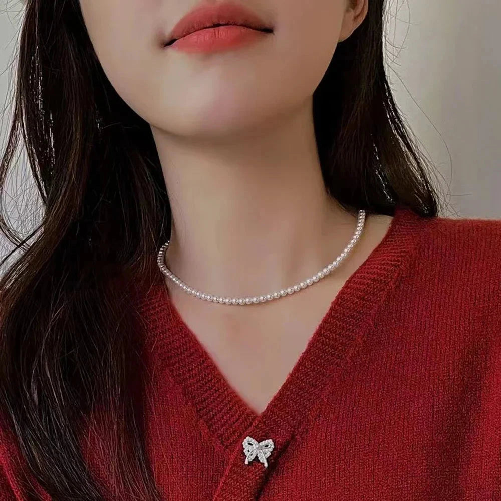 Kaelakee pärlitega choker