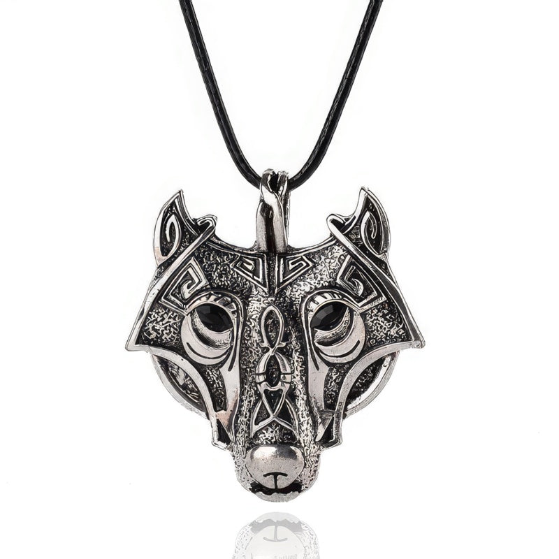 Viking Wolf Necklace 