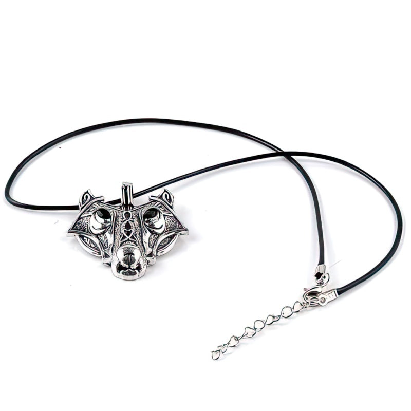 Viking Wolf Necklace 