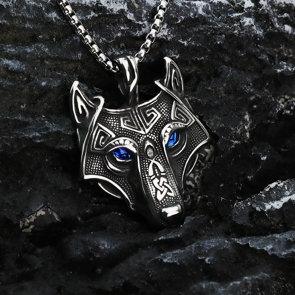 Fenrir Kurt Viking Kolye