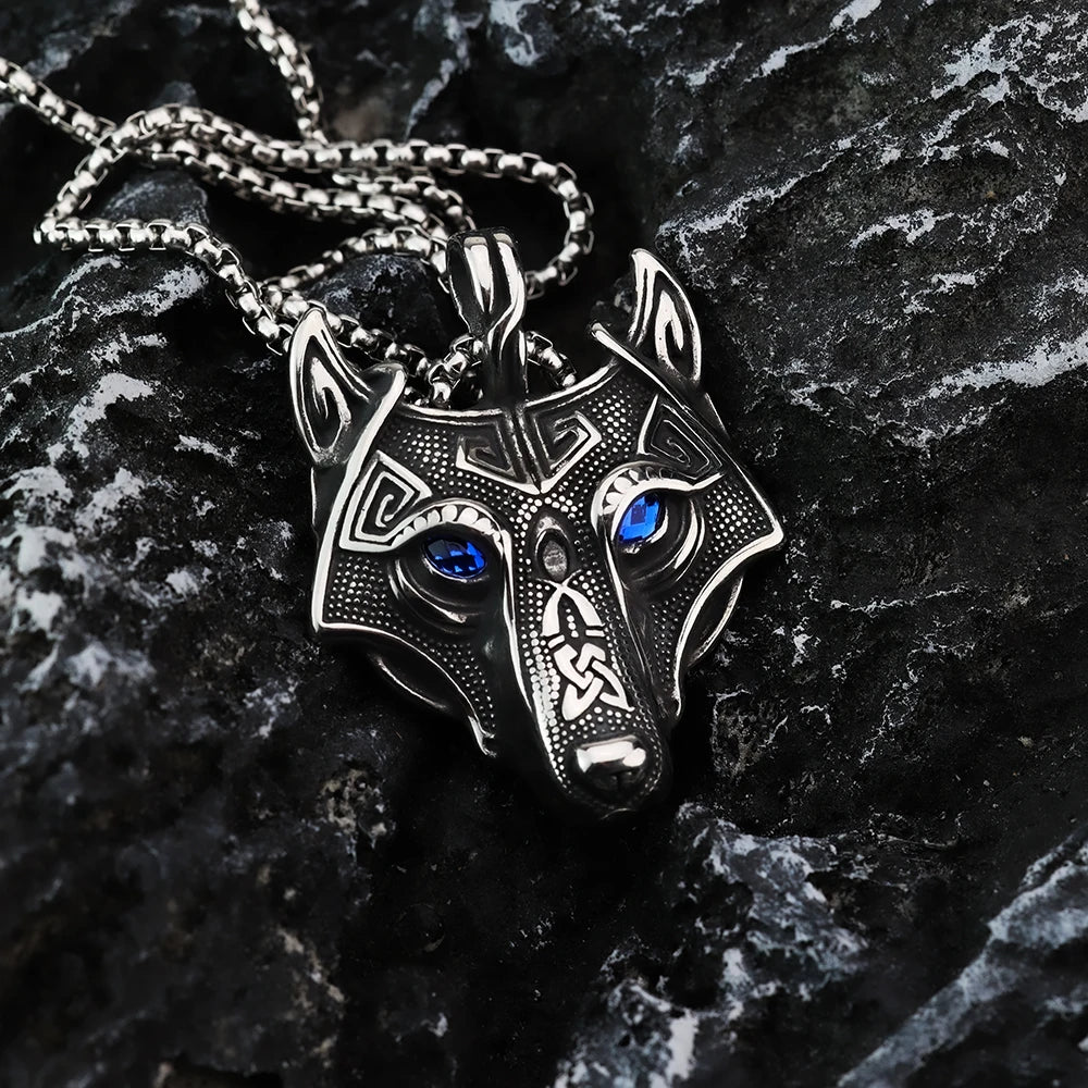 Fenrir Kurt Viking Kolye