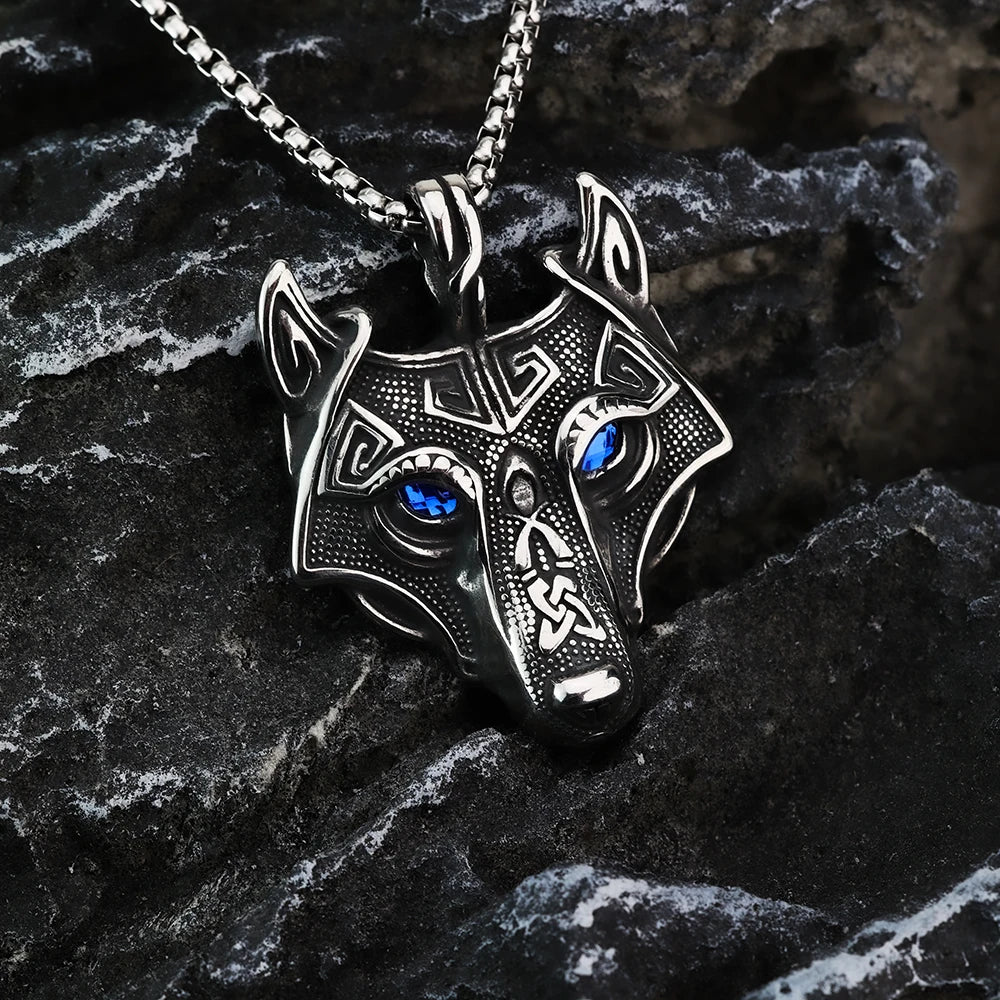 Fenrir Kurt Viking Kolye