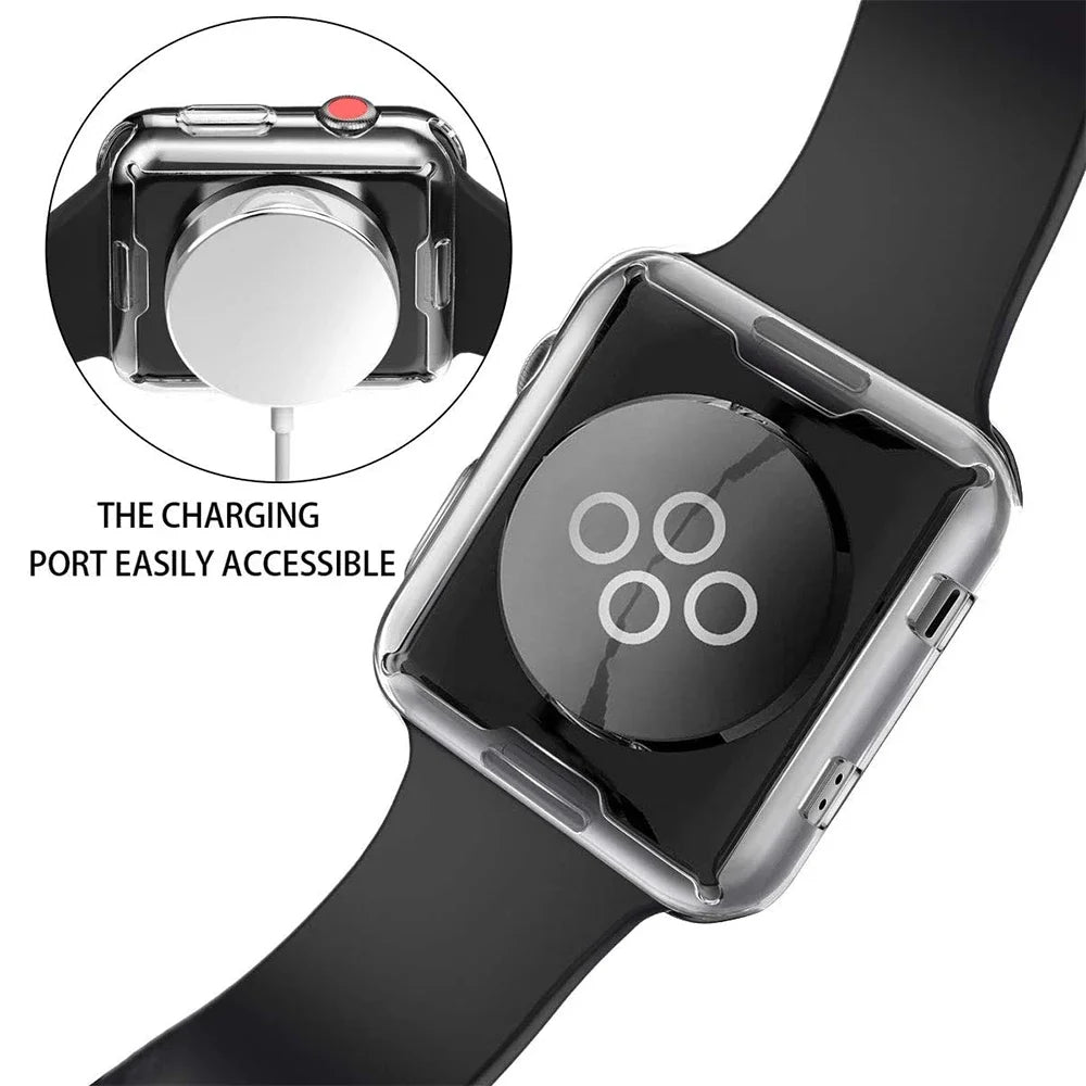 Silicone Protective Case for Apple Watch 