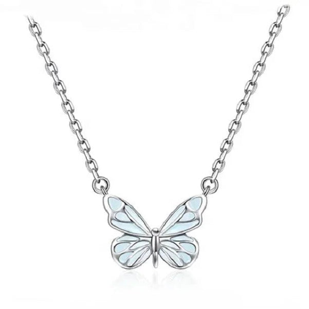Luminous butterfly set (necklace + bracelet) + free earrings 